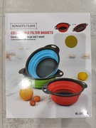 Durszlak Cedzak Sitko zestaw 3 szt