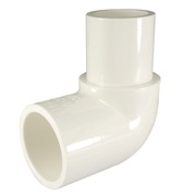 NIBCO Kolano nyplowe KW/KZ PVC-U 1/2" 409-005 EAN: 5903424723126