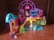 Polly Pocket Zestaw Klinika Zwierzaków Huśtawka Zjeżdżalnia TOP