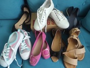 Buty 7 par pasują na małe 38 i duże 37, wkładka 24,5cm