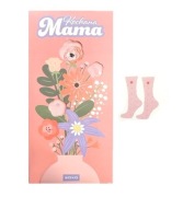 pudrowe skarpetki 36-40, skarpetki na prezent dla mamy, soxo skarpetki