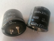 Kondensator 220uF 450V 105*C 35x35mm 2szt