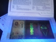 Banknot kolekcjonerski Cyber Punk zestaw UNC - pierwszy z serii