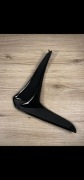 Owiewki, banany, deflektor Piaggio x10 98/A customowe, czarne
