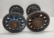 Stare zabawki autka wózki koła Old Cart Wheel