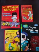 4 KSIĄŻKI DL DZIECI KOSZMARNY KAROLEK POGONIĆ STRACHA SKAD SIĘ BIORĄ DZIECI