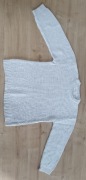Sweter chłopięcy 158 bialy