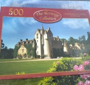 Puzzle 500 elementów The heritage collection Zamek Ballindaloch Szkocja 
