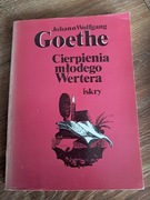książka z 1981 r "cierpienia młodego Wertera" J.W.Gothe stan bdb-