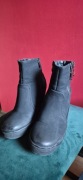 Czarne botki, roz. 37