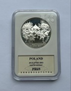 Moneta kolekcjonerska 20 zł Śmigus Dyngus 2003 PR69 srebro farby
