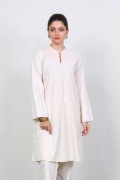 Nowa tunika indyjska złamana biel żakard M 38 beż 