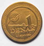 1 DENAR USTECKI 2007 - Nowy herb