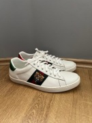Buty gucci ace tiger skórzane męskie tenisówki