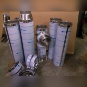 Komin izolowany kwasoodporny żaro-fi 180