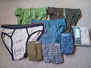 Zestaw slipów Slipy XL 10 szt. Rożne kolory 