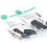 10 sztuk Neutrik XLR mikrofonowy 3 pin dmx 5 par czarne/srebrne