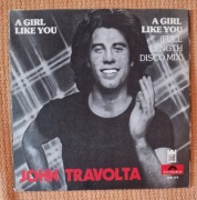 John Travolta, A Girl Like You, płyta winylowa 7" SP. Polydor 1979