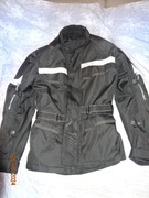 Damska kurtka motocyklowa.