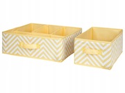 ORGANIZER DO SZUFLAD ŻÓŁTY 2SZT. LIVARNO HOME