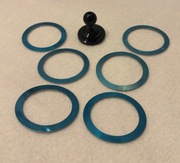 Pierścien magnetyczny Magsafe Srebrny  MAGNETIC MAGSAFE RING