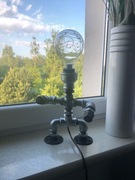LAMPKA NOCNA WOLNOSTOJACA KREATYWNA Z RUR