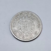 Mozambik 1960 5 eskudo srebro