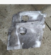 Wygłuszenie błotnika AUDI A3 8P 3D prawe lewe