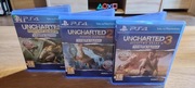Uncharted 1, 2 i 3 Remastered PS4 PL Kolekcja