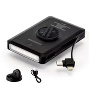 Lampka rowerowa 3w1 Rockbros powerbank ładowarka uchwyt Garmin