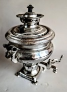 Stary Miniaturowy Samowar wys. 13 cm Sygnowany 