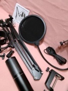 Mikrofon Tonor Śpiew, streaming, wideokonferencja, gry, studio nagraniowe