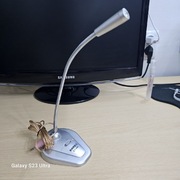 Mikrofon komputerowy ET-265 Kiwi Easy Touch RETRO srebrny Jack 3.5mm używan