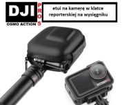 DEDYKOWANY POKROWIEC ETUI DO KAMER DJI OSMO ACTION 5 PRO na wysięgniku