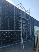 Wynajem rusztowań aluminiowych przejezdnych.