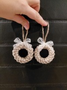 Mini wieniec ozdoba choinka