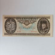 Banknot, Węgry, 50 Forint, 1989r