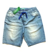 Benetton szorty | spodenki | bermudy | miękki jeans | 10 11 lat