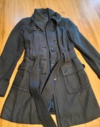 Piękny granatowy płaszcz firmy ONLY - rozmiar M