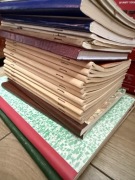 Zestaw zeszytów PRL, czyste, nie używane, Vintage PRL