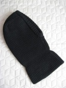 Szalokominiarka podwójna ciepła czarna