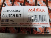 92-03-352 ZESTAW SPRZĘGŁA ASH MAZDA 6 1.8 MZR, 2.0 MZR, 07- / ASHIKA /