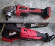 szlifierka i piła szablasta Einhell 18 v - uszkodzone