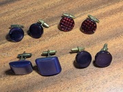 4x po 2szt spinek do manikietów