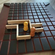 Drewniana gra strategiczna labirynt - "Advance Gradually" - Wood Toy