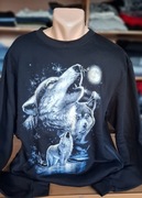 Bluza pod szyje wilk