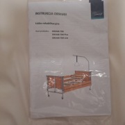 łóżko rehabilitacyjne używane w bardzo dobrym stanie + używany materac