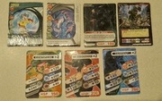Kolekcjonerskie karty  magnetyczne BAKUGAN - 7szt.