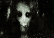 Obraz Przerażający Mroczny Horror Plakat Prezent Druk Cyfrowy Grafika