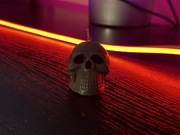 Ręcznie robiona świeca z wosku sojowego - Halloween (Czaszka)